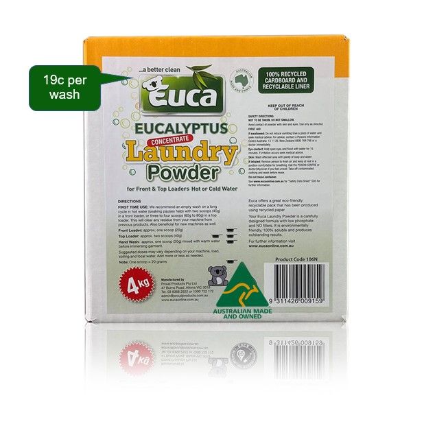 Euca Laundry Powder with Eucalyptus