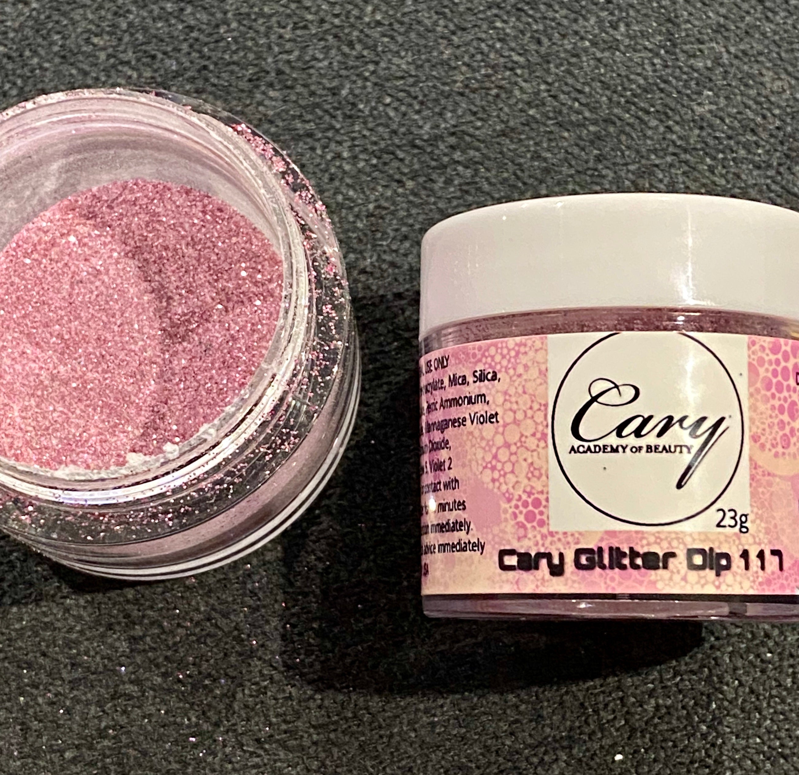 Cary Dip Powder Glitter Pink #236 23g