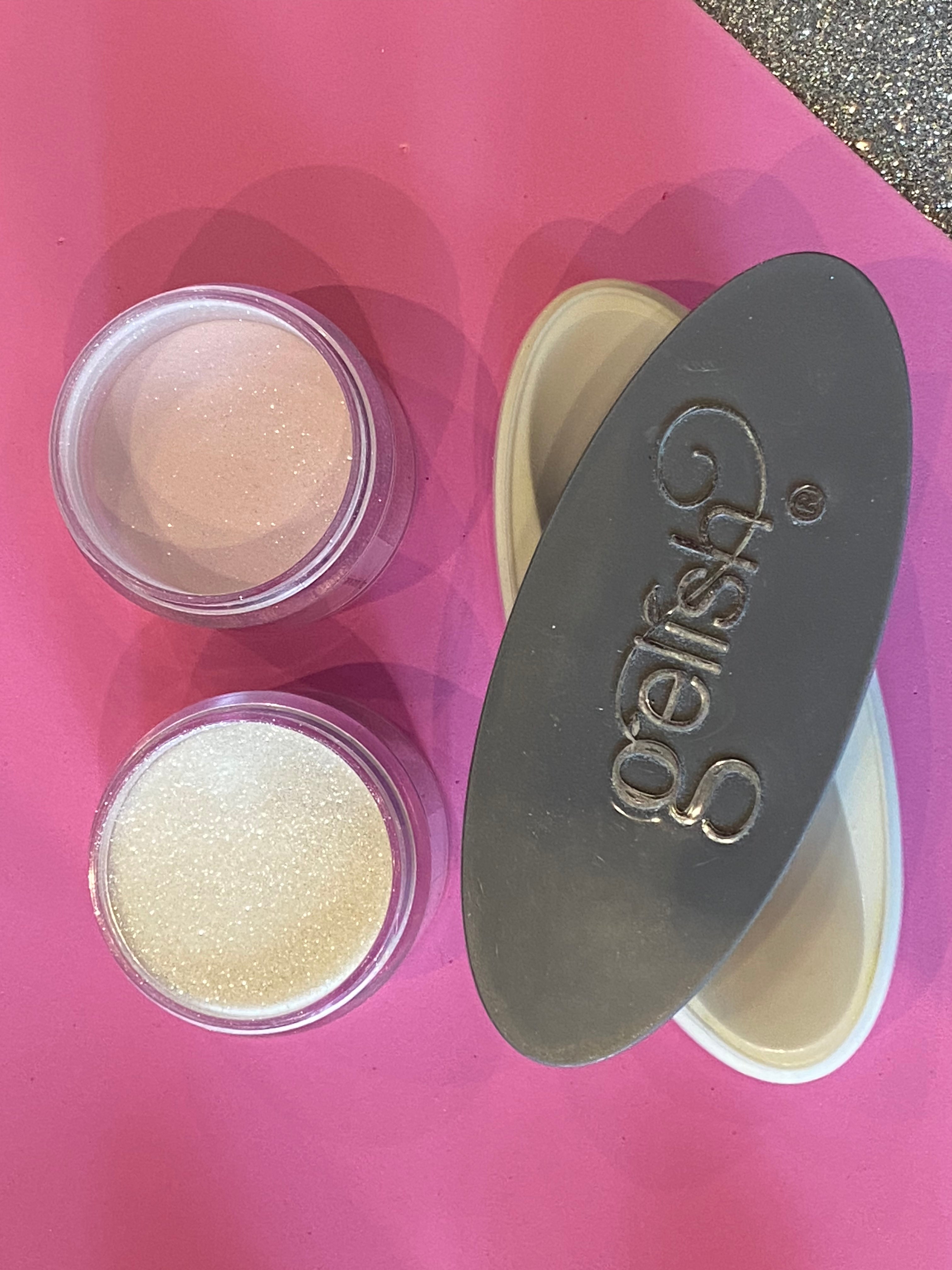 Gelish French Dip Container Kit With Shimmer Powder