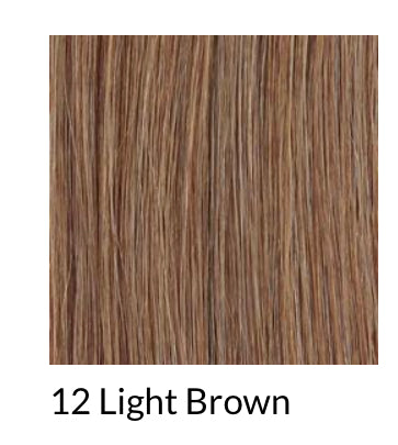 Hair Extensions Slimline Tapes colour 12 (light brown)