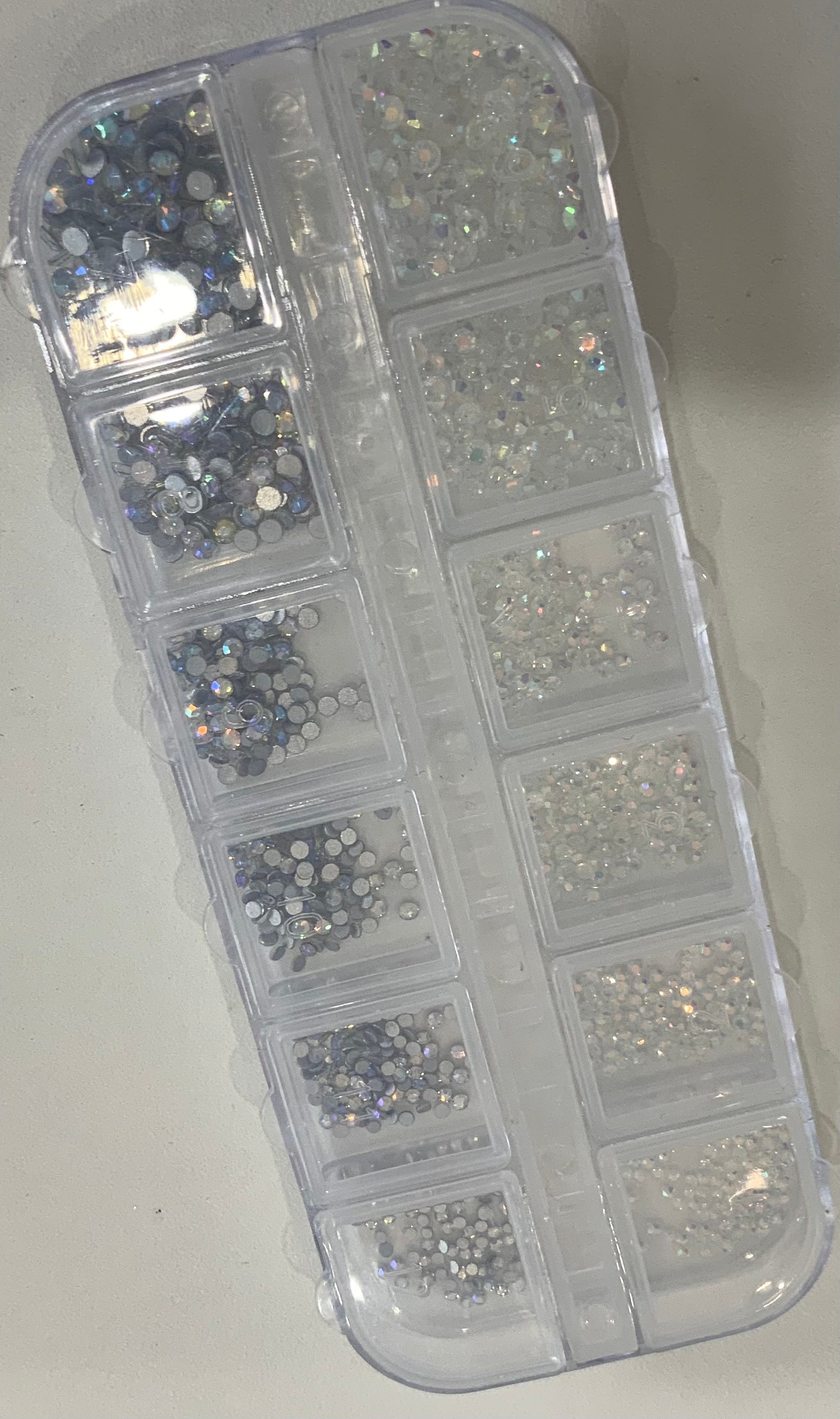 Nail Art Diamonte Tray