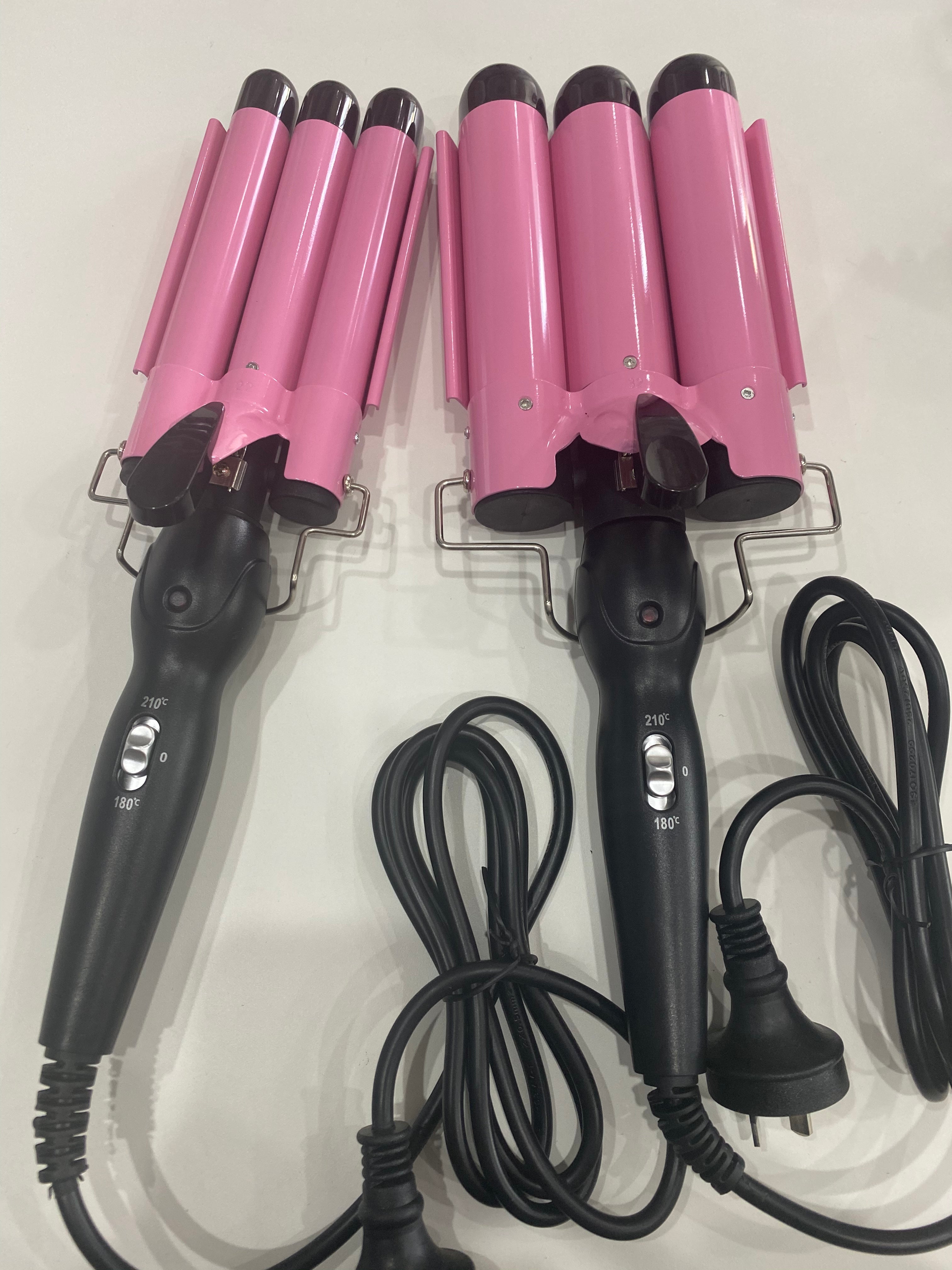 Hair Wave Tool , Three Barrel Curler Iron