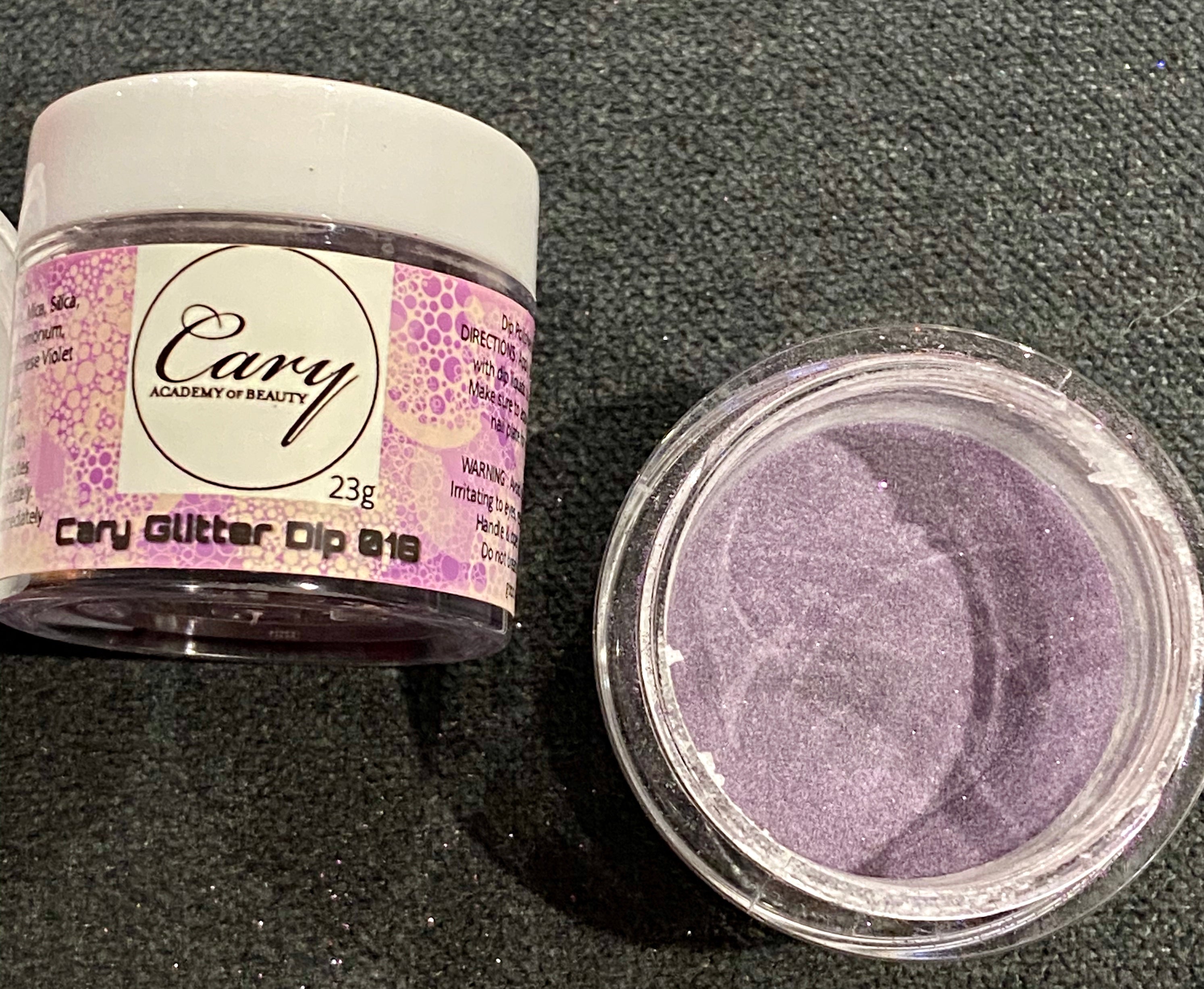Cary Dip Powder Glitter Purple #18 23g