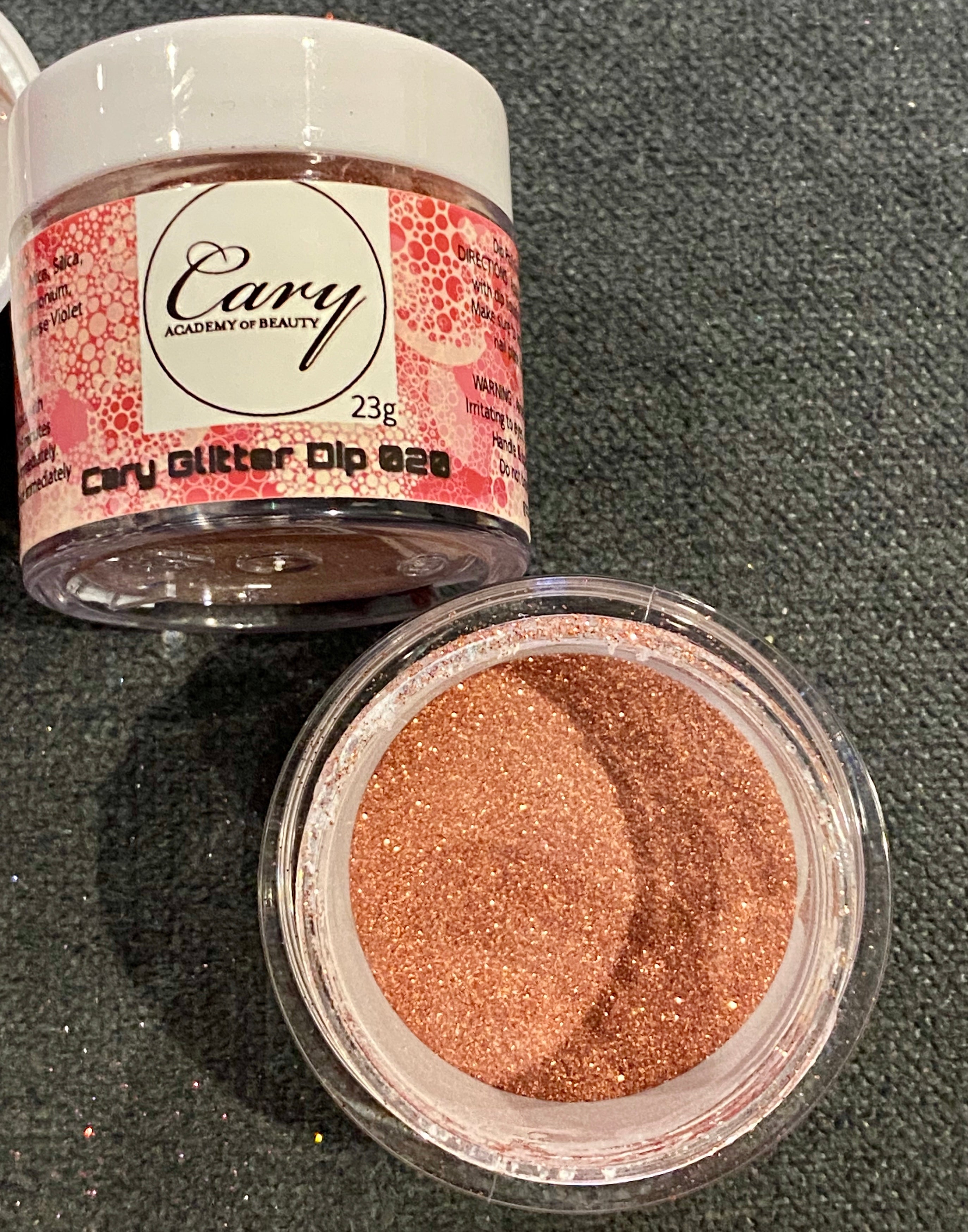 Cary Dip Powder Glitter Bronze 23g