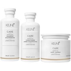 Keune Care Satin Oil Shampoo (Various Sizes)