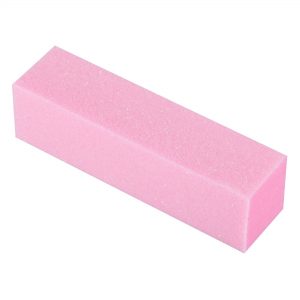 Nail Buffer Glitter Pink