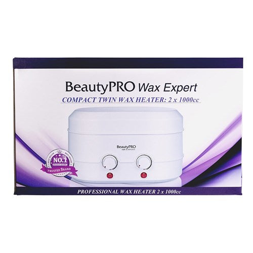 BeautyPro Professional Twin Wax Pot 1000cc