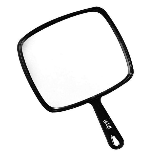 Hi Lift Premium Paddle Black Handheld Mirror