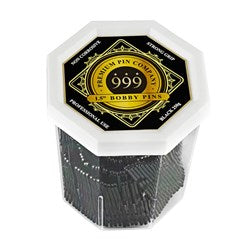 Premium Pin Company 999 Bobby Pins 1.5" 250g (Gold, Black, Bronze)