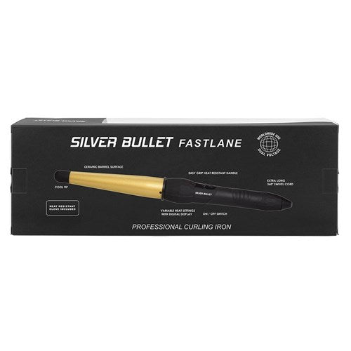 Silver Bullet Large Conical Curling Iron Gold Ceramic