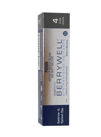 BerryWell Lash + Brow Tint Graphite No 4 15ml