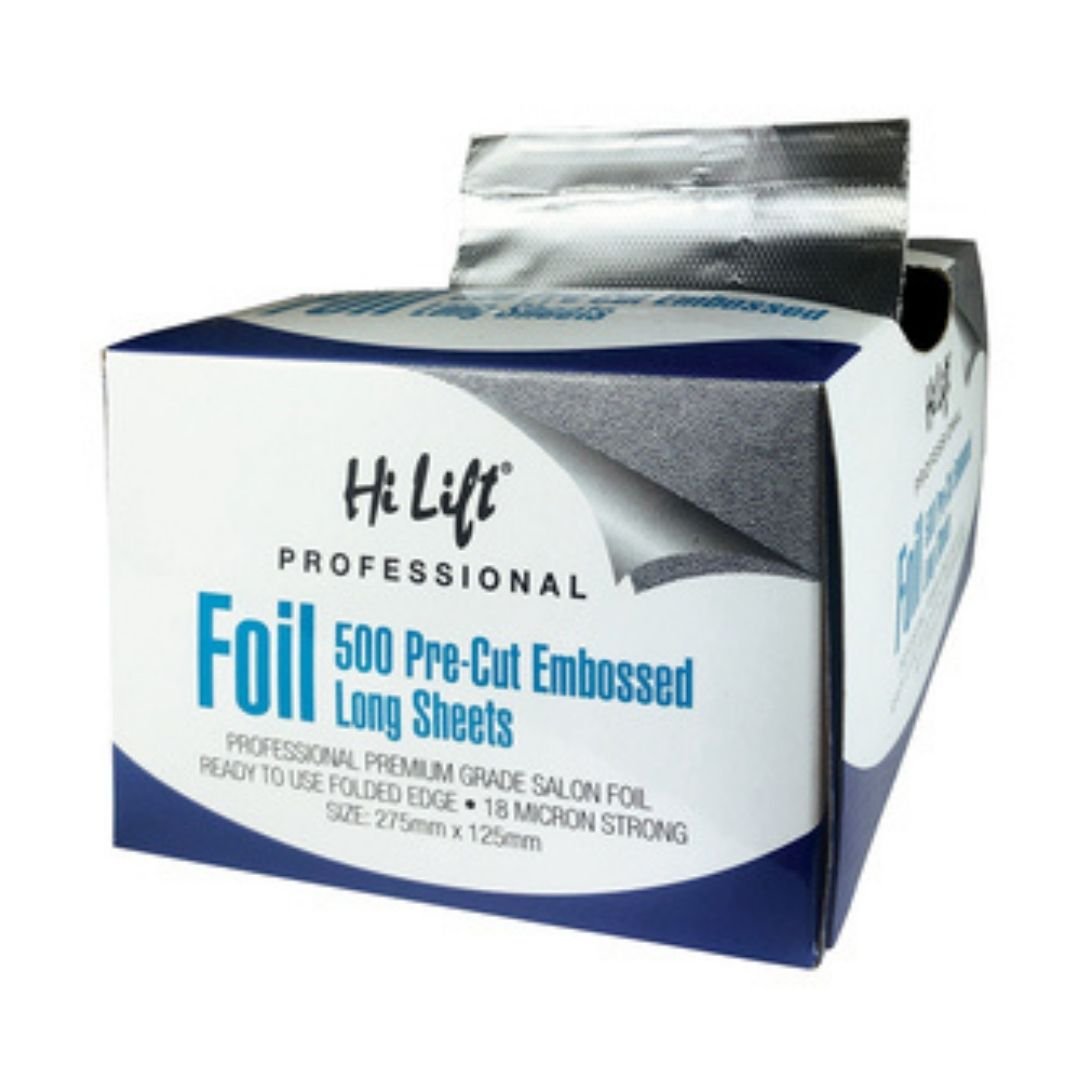 Hi Lift Foil 500 Sheets 18 Micron Pre Cut Long 275mm x 125 mm