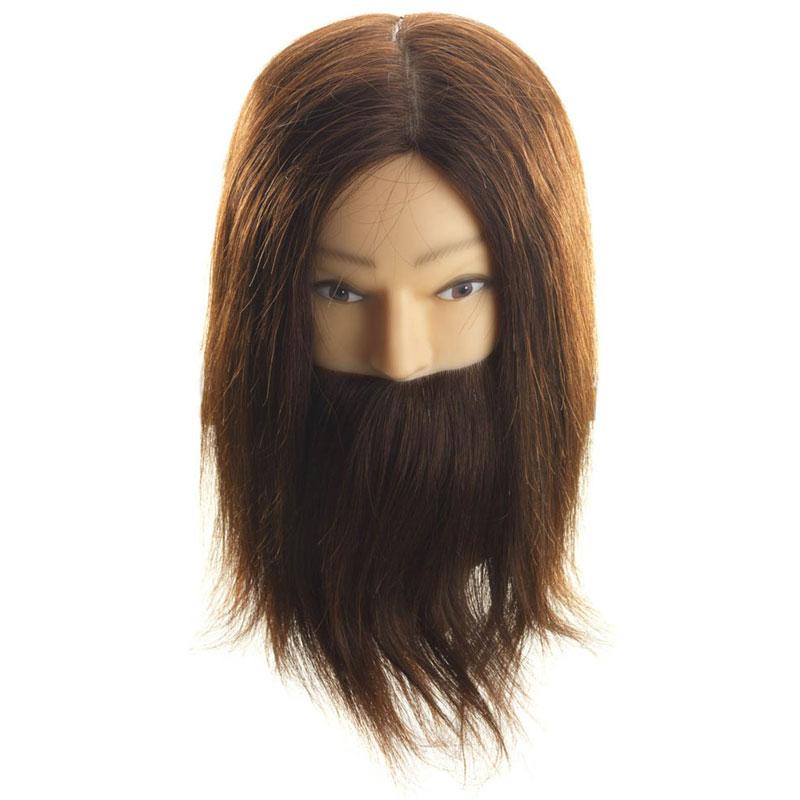 Hi Lift Mannequin Head Dillon Medium Brown With Beard