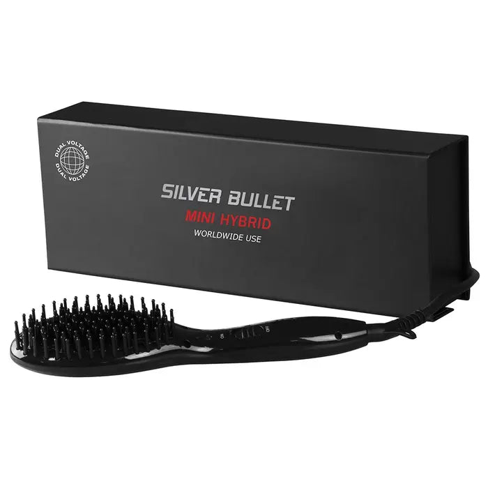Silver Bullet Mini Hybrid Straightening Brush
