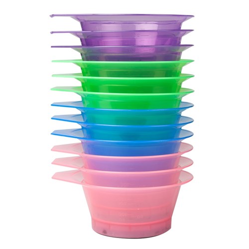 Premium Pin Company 999 Bright Tint Bowls Pink, Green, Purple, Blue