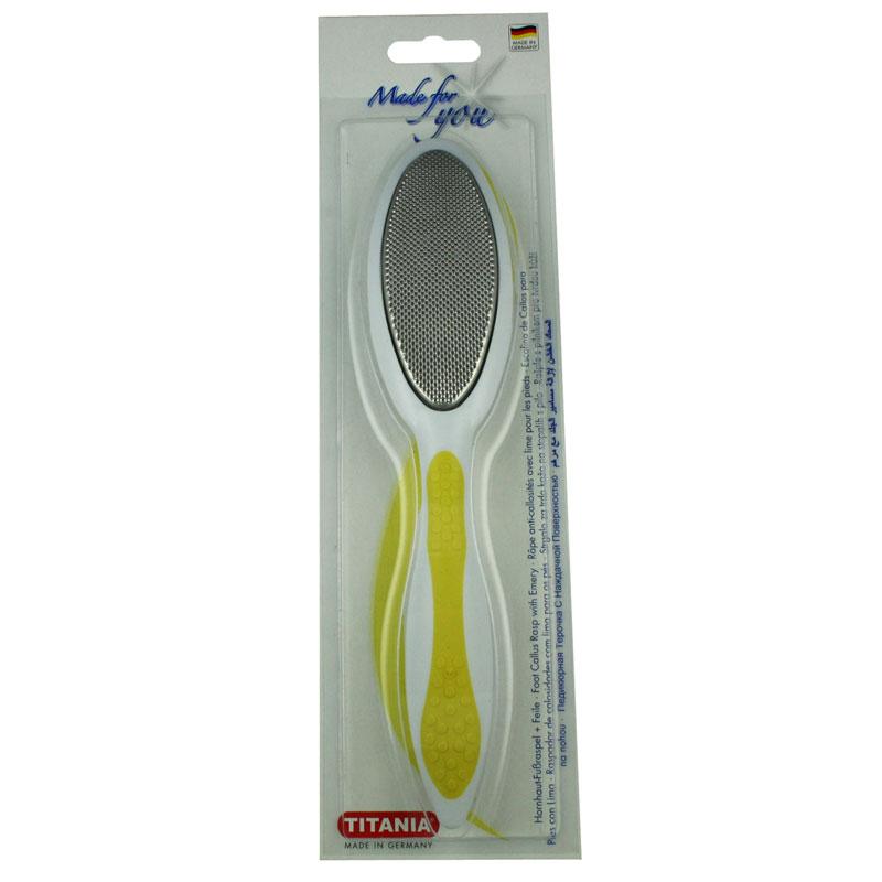 Titania Soft Touch Foot Callus Rasp with Emery